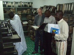 Arkivet på NCAC, Gambia